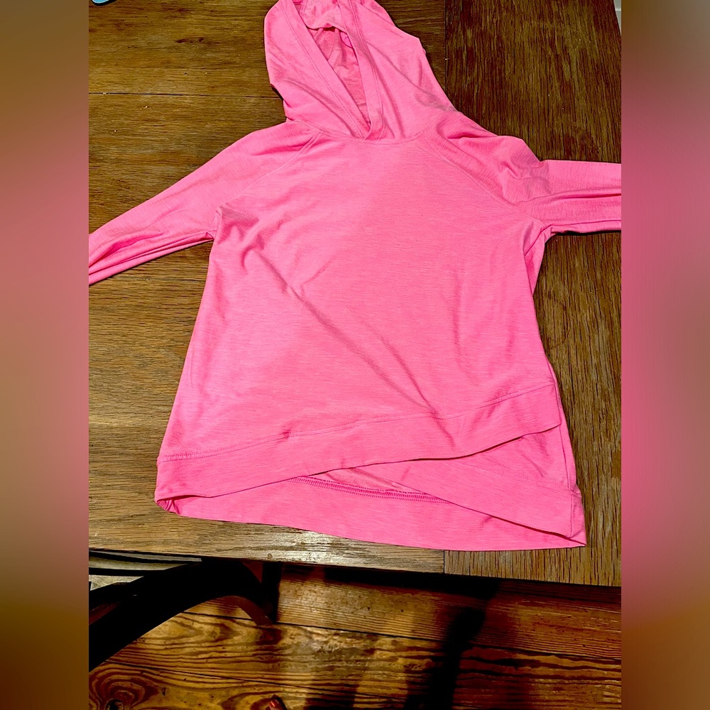 Girls Jumping Beans Pink Hooded Sweatshirt